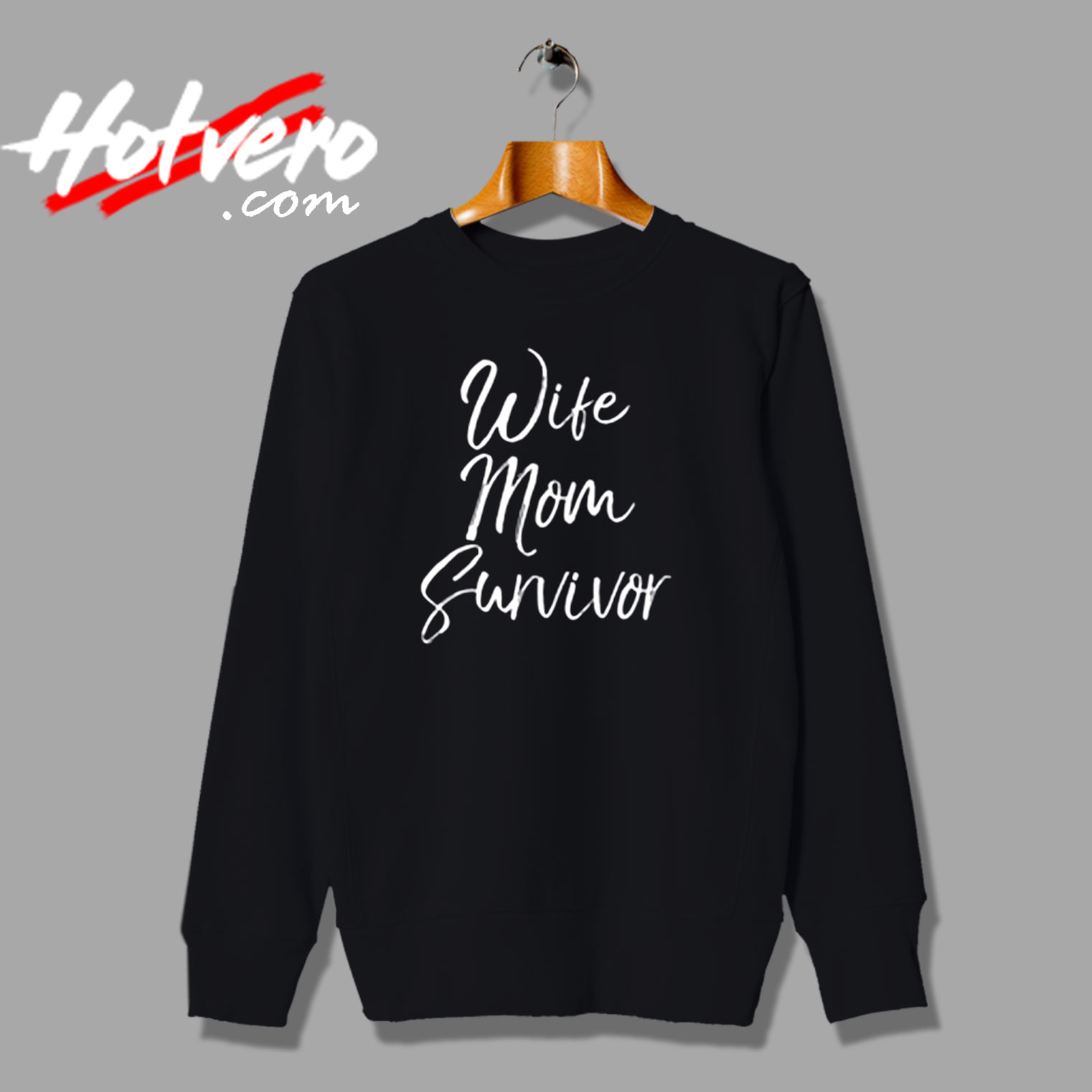 Wife Mom Survivor Urban Sweatshirt