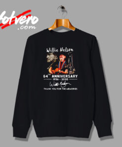 Willie Nelson 64th Anniversary Urban Sweatshirt