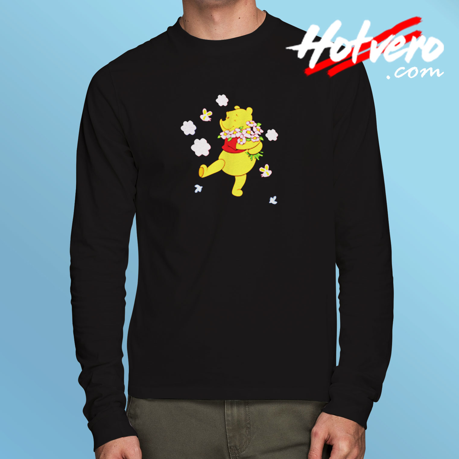 Winnie The Pooh Quote Long Sleeve T shirt