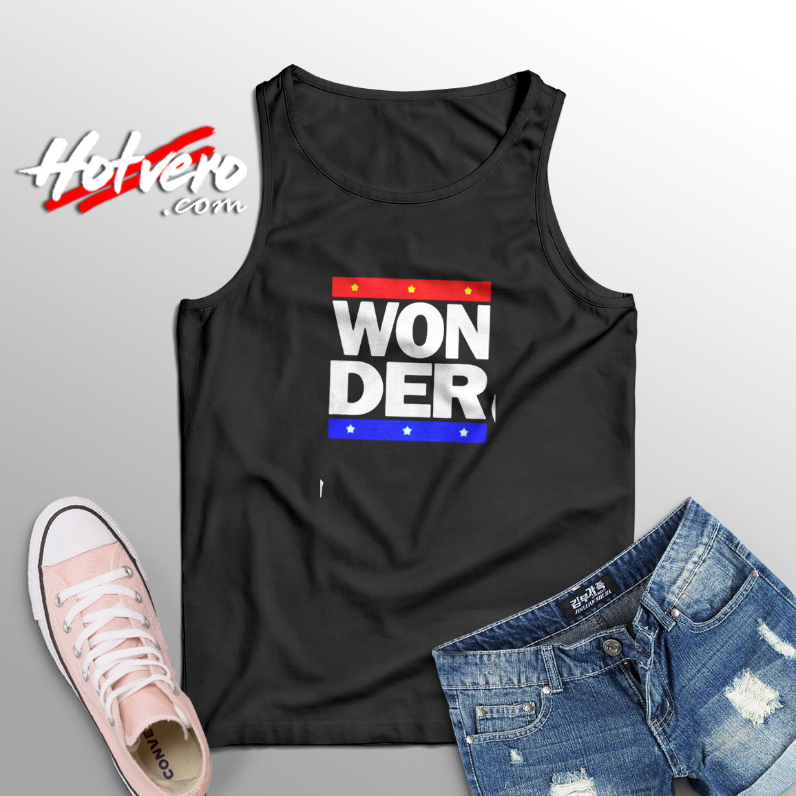 Wonder Woman 1984 Graphic Aesthetic Sleeveless Shirt