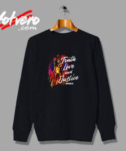 Wonder Woman Truth Love And Justice Urban Sweatshirt