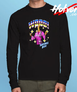 Wwe Ric Flair Wooo Nature Boy Long Sleeve T shirt