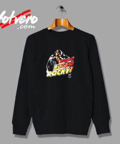 Wwf Rocky The Rock The Peoples Chant Urban Sweatshirt