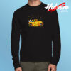 Yellow Car Truck Chickens And Pumpkins Halloween Long Sleeve T shirt