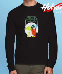 Yoda And Mickey Mouse Sw Christmas Long Sleeve T shirt