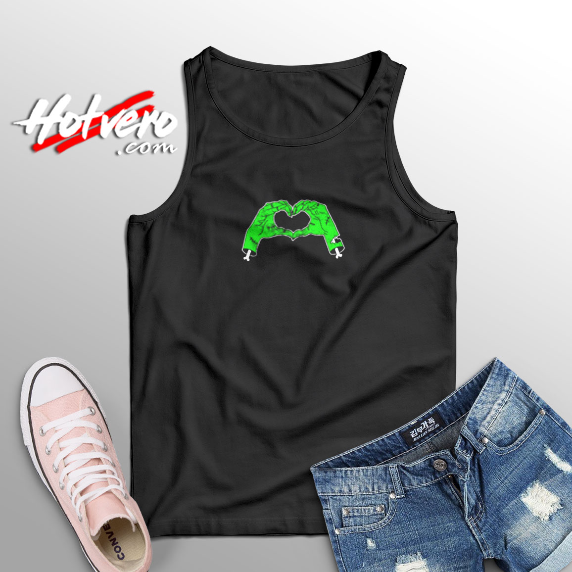 Zombie Heart Aesthetic Sleeveless Shirt