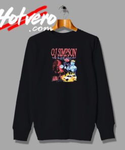 OJ Simpson The Glove Don't Fit Graphic Sweatshirt