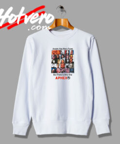 Anxiety Has Many Faces Graphic Sweatshirt