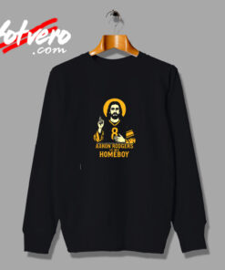 Aaron Rodgers Is My Homeboy Steelers Vintage Sweatshirt Design