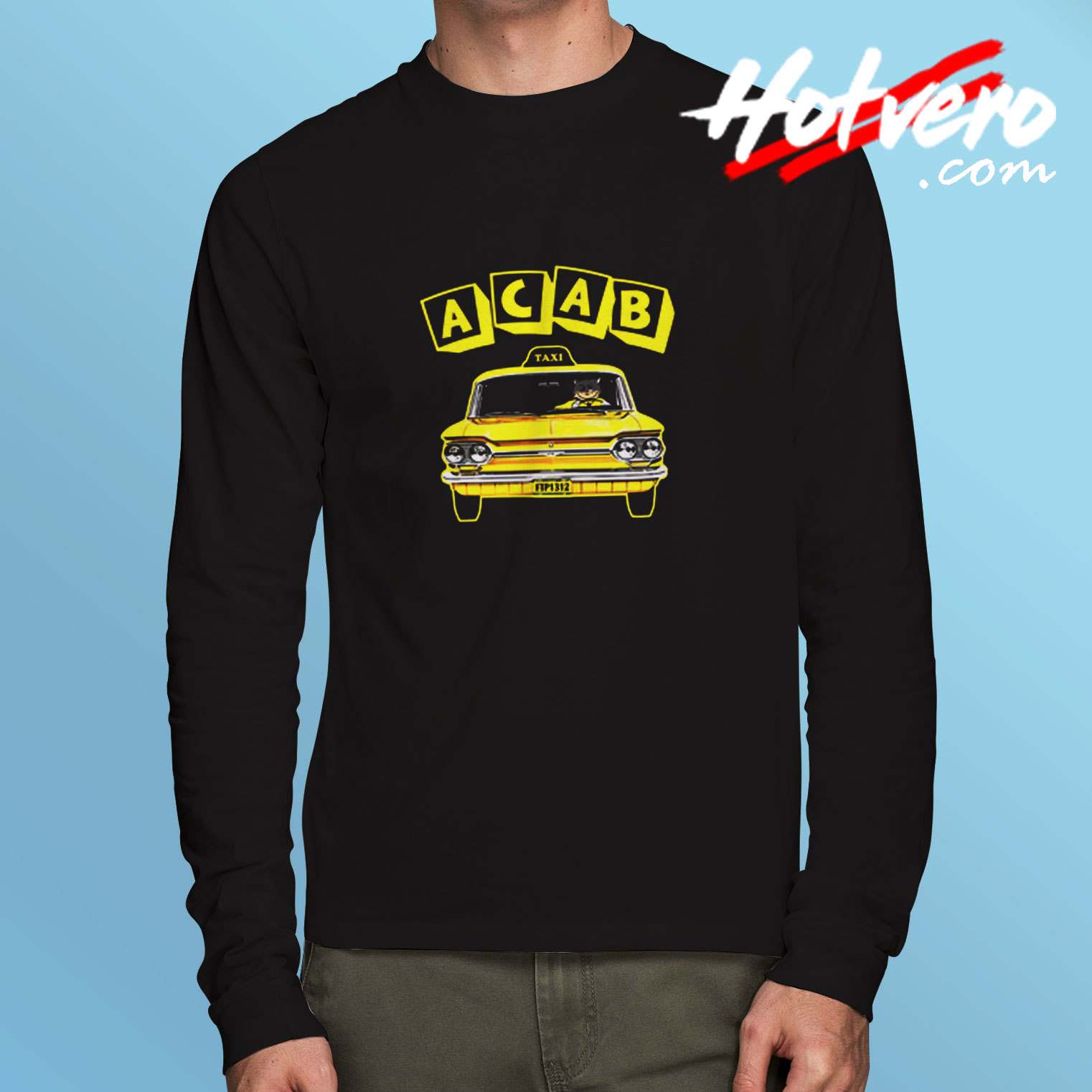 Acab Taxi Long Sleeve Tshirt