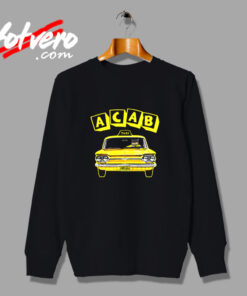 Acab Taxi Vintage Sweatshirt Design