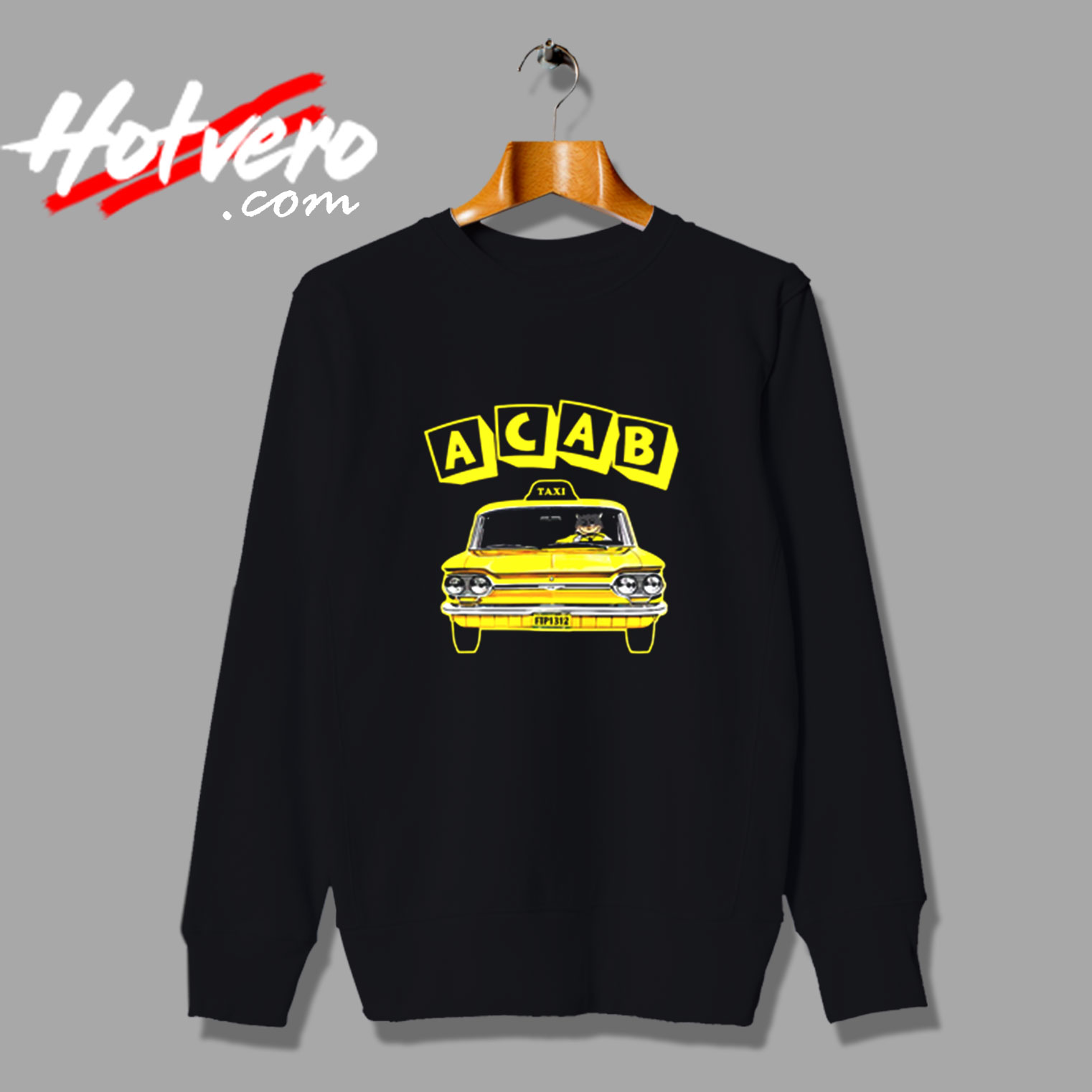 Acab Taxi Vintage Sweatshirt Design