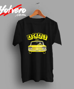 Acab Taxi Vintage T shirt