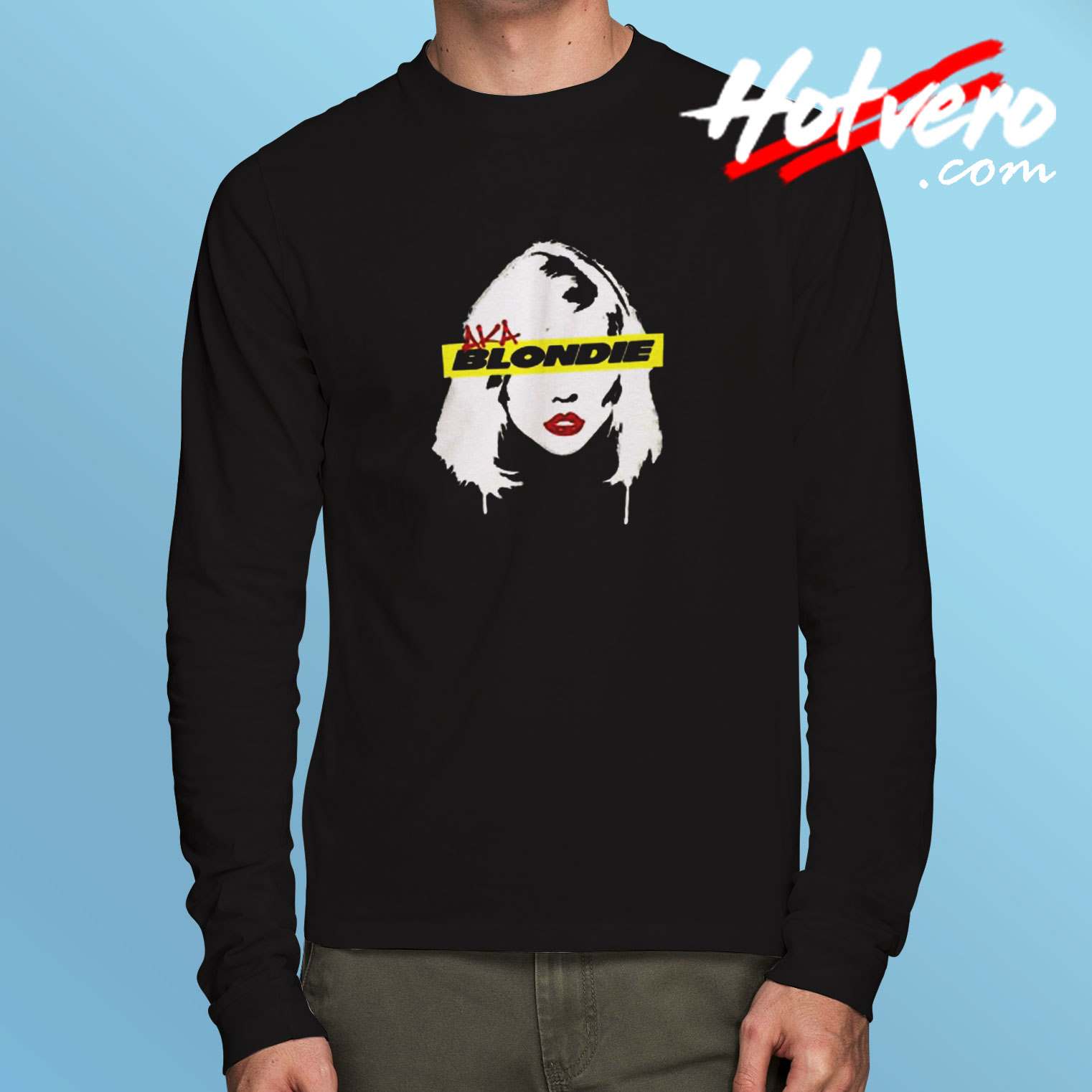 Aka Eyestrip Blondie Long Sleeve Tshirt