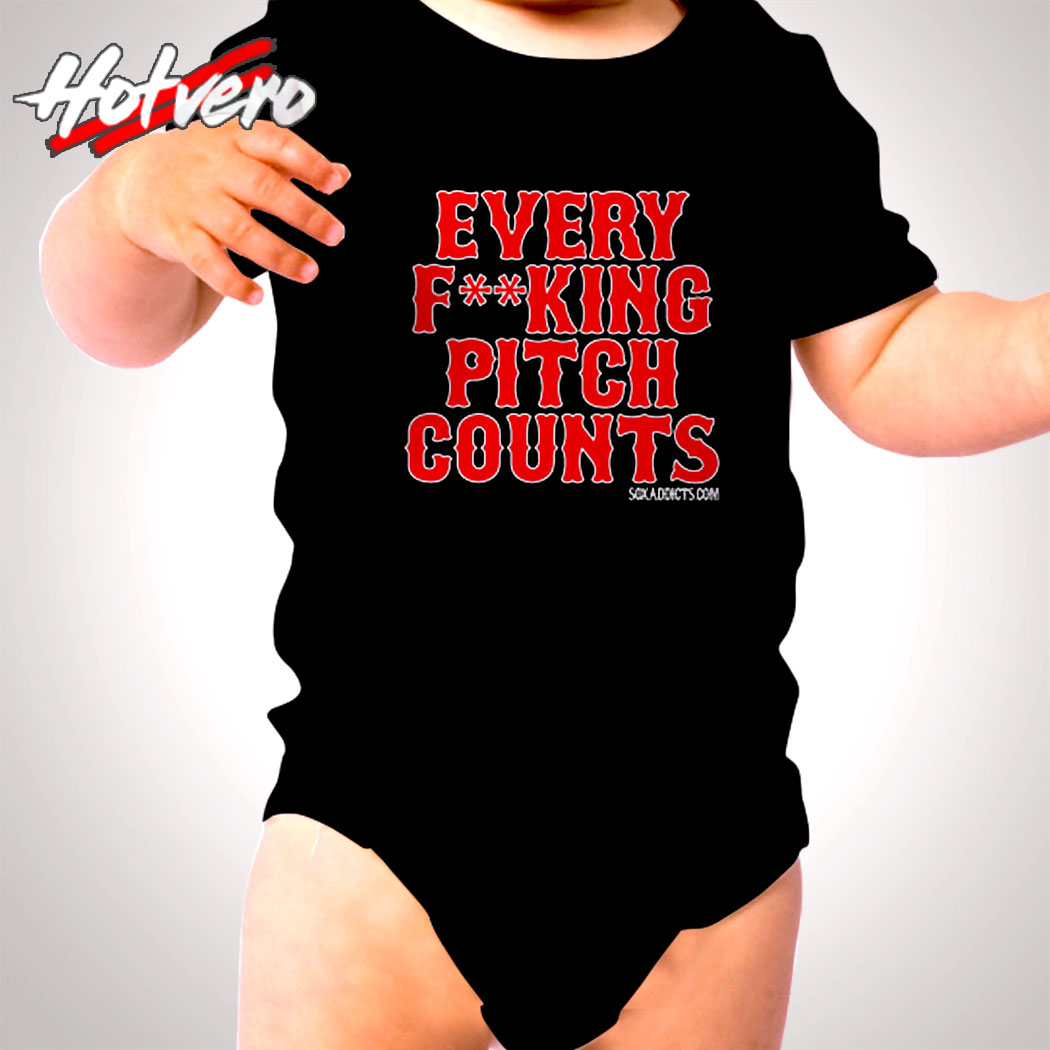Alex Cora Every Fcking Pitch Counts Cute Baby Clothes
