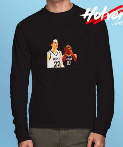 Angel Reese Taunts Caitlin Clark Long Sleeve Tshirt