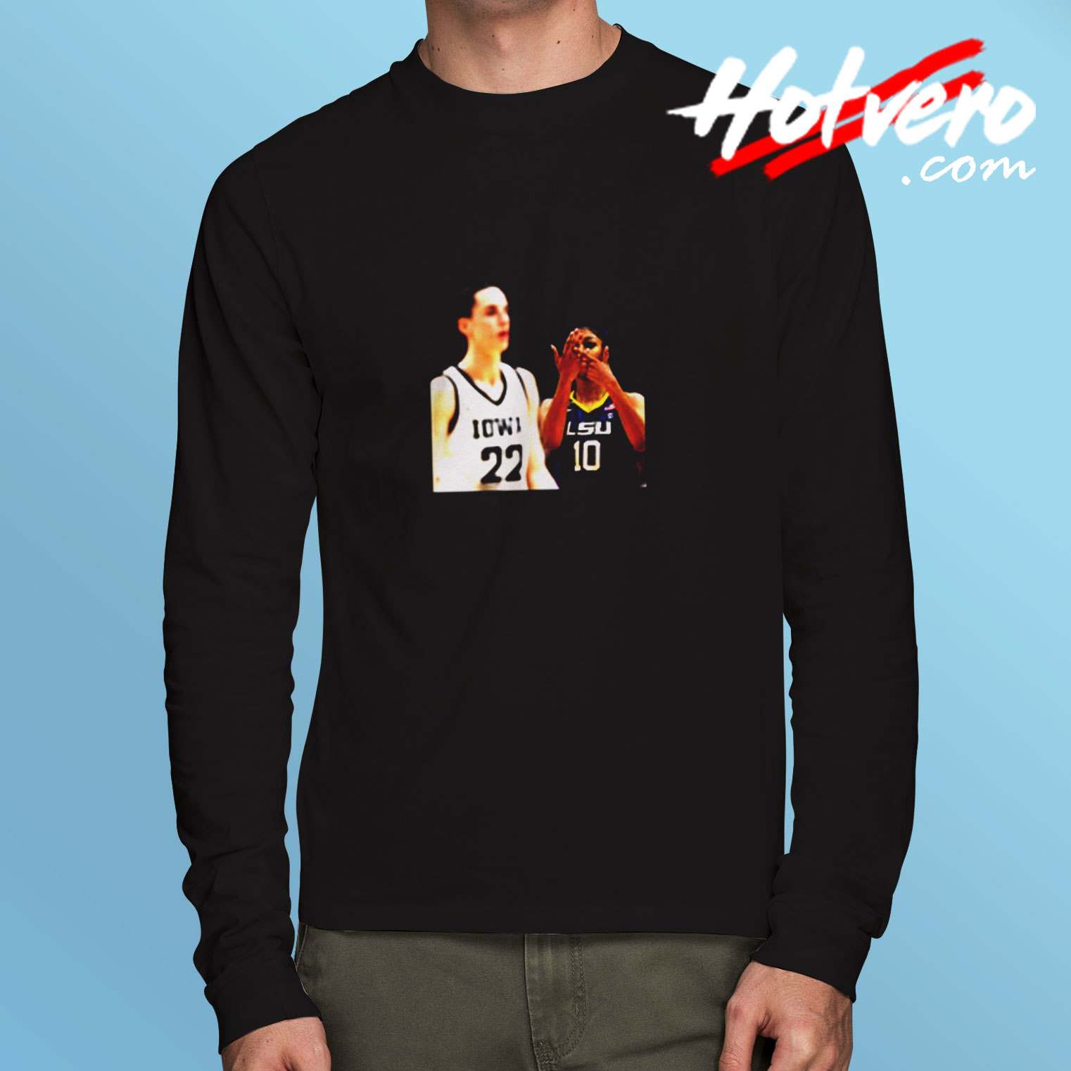 Angel Reese Taunts Caitlin Clark Long Sleeve Tshirt