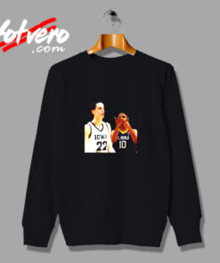 Angel Reese Taunts Caitlin Clark Vintage Sweatshirt Design