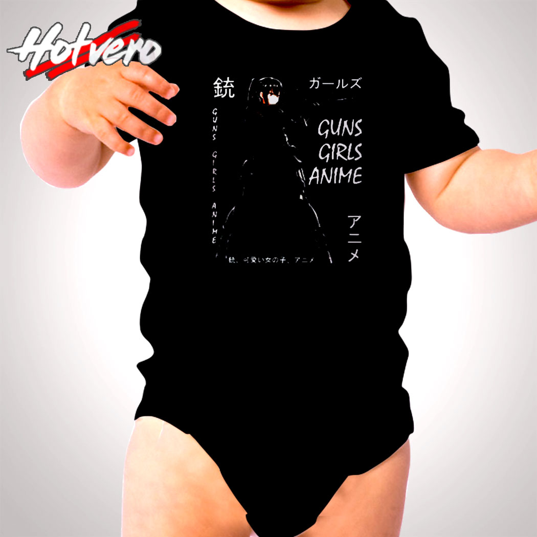 Anime Waifu Graphic Cute Baby Clothes