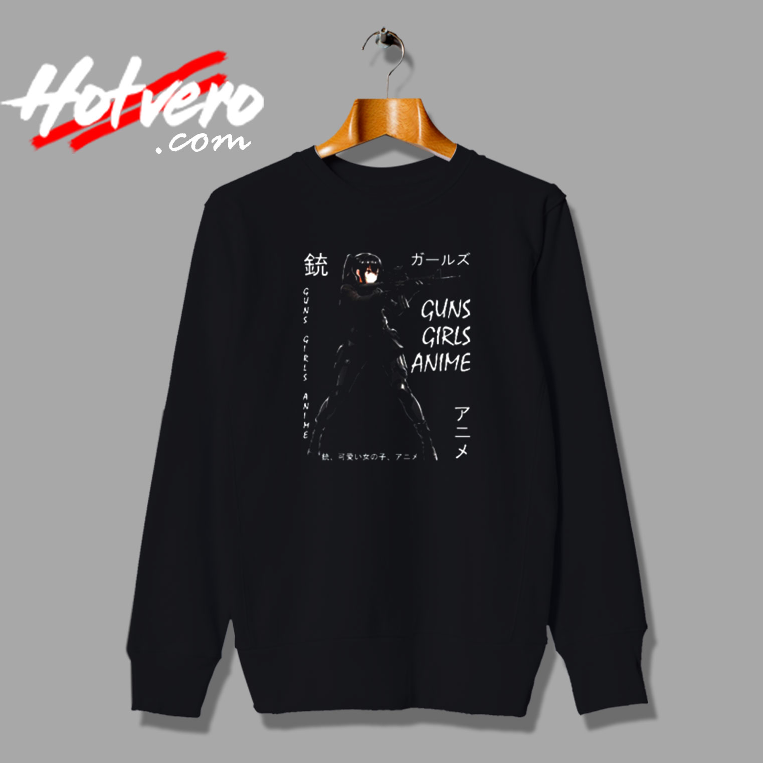 Anime Waifu Graphic Vintage Sweatshirt Design