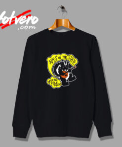 Apes Of The State Defend Folk Punk Vintage Sweatshirt Design