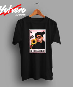 Bad Bunny El Romantico Loteria Style Vintage T shirt
