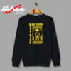 Bad Dog Bite Risk Vintage Sweatshirt Design