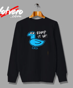 Bird Skateboarding Bmx Scooter Vintage Sweatshirt Design