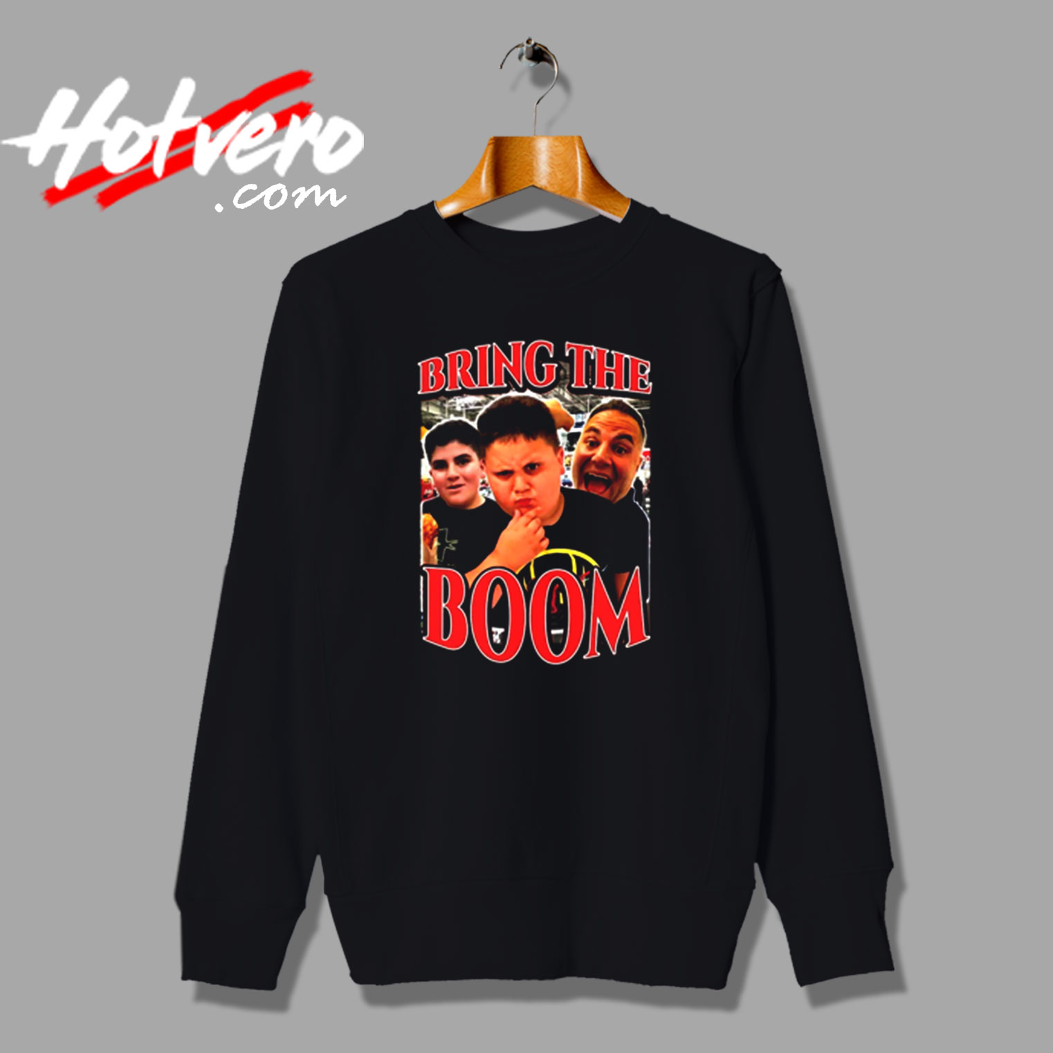 Bring The Boom Costco Guys Rizzler Funny Vintage Sweatshirt Design
