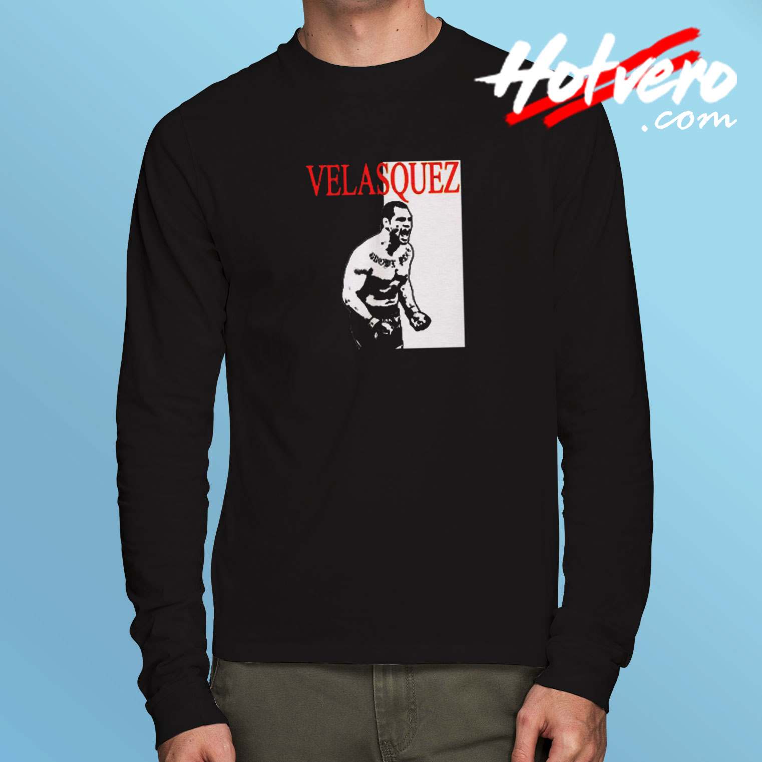 Cain Velasquez Mexico Fighter Champ Cool Long Sleeve Tshirt