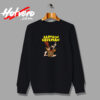 Captain Caveman Vintage Sweatshirt Design