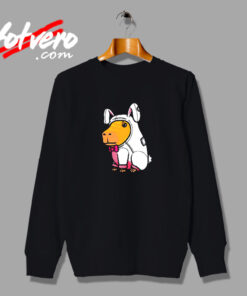 Capybara Rodent Easter Rabbit Vintage Sweatshirt Design