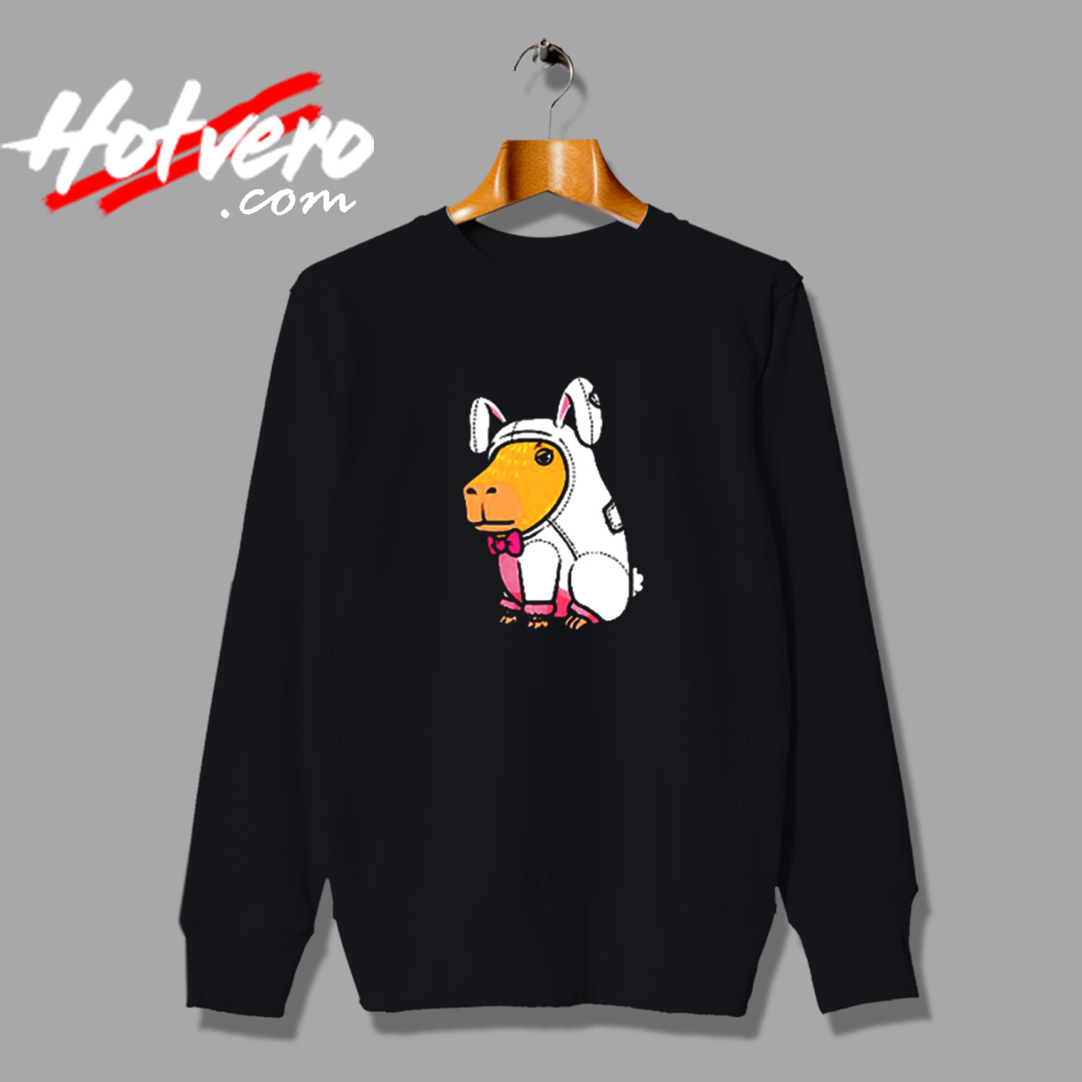 Capybara Rodent Easter Rabbit Vintage Sweatshirt Design