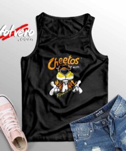 Cheetos Mens Cheetos Flamin' Hot Chester Cheetah Sleeveless Shirt