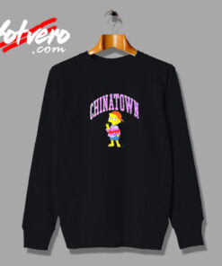 Chinatown Market The Simpsons Lisa Arc Vintage Sweatshirt Design