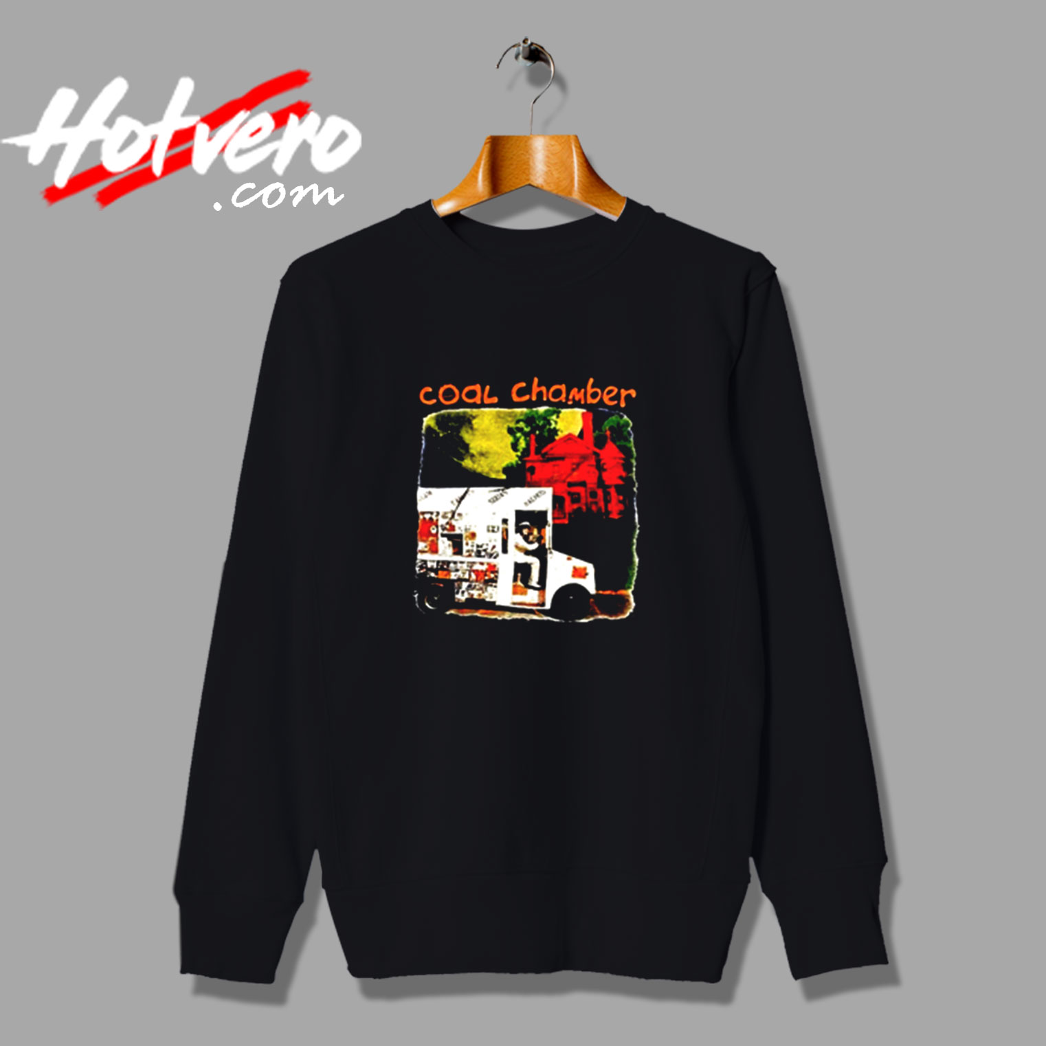 Coal Chamber Debut Album Cover Vintage Sweatshirt Design