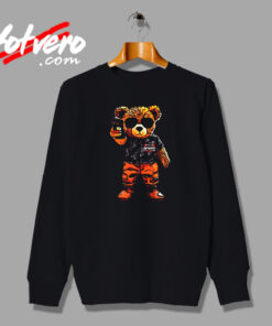 Creasy Bear Funny Political Meme Vintage Sweatshirt Design