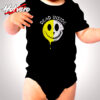 Dead Inside Funny Creepy Skeleton Smile Face Joke Cute Baby Clothes