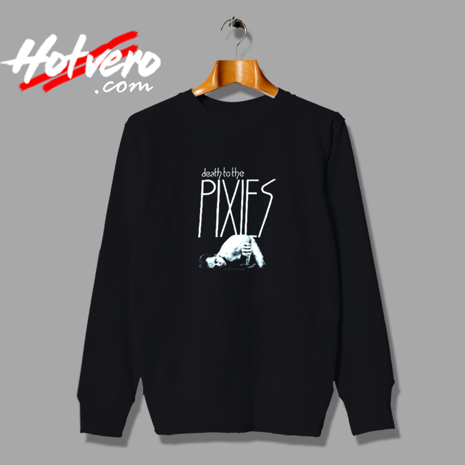 Death To The Pixies Vintage Sweatshirt Design