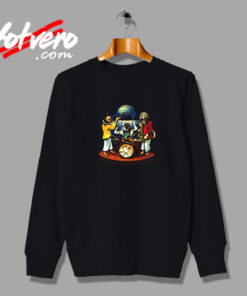 Dog Jazz Band Funny Music Vintage Sweatshirt Design