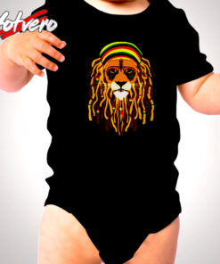 Dreadlock Rasta Lion Jamaica Jamaican Cute Baby Clothes