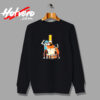 Drinking Alcohol Liquor Bottles Urban Vintage Sweatshirt Design
