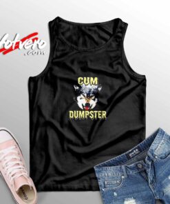 Dumpster Wolf Meme Sleeveless Shirt