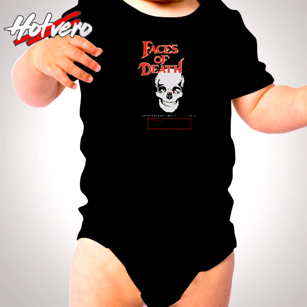 Faces Of Death Unisex Cute Baby Clothes