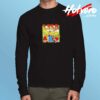 Famous Characters Lisa Simpsons Figure Long Sleeve Tshirt