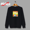 Famous Characters Lisa Simpsons Figure Vintage Sweatshirt Design