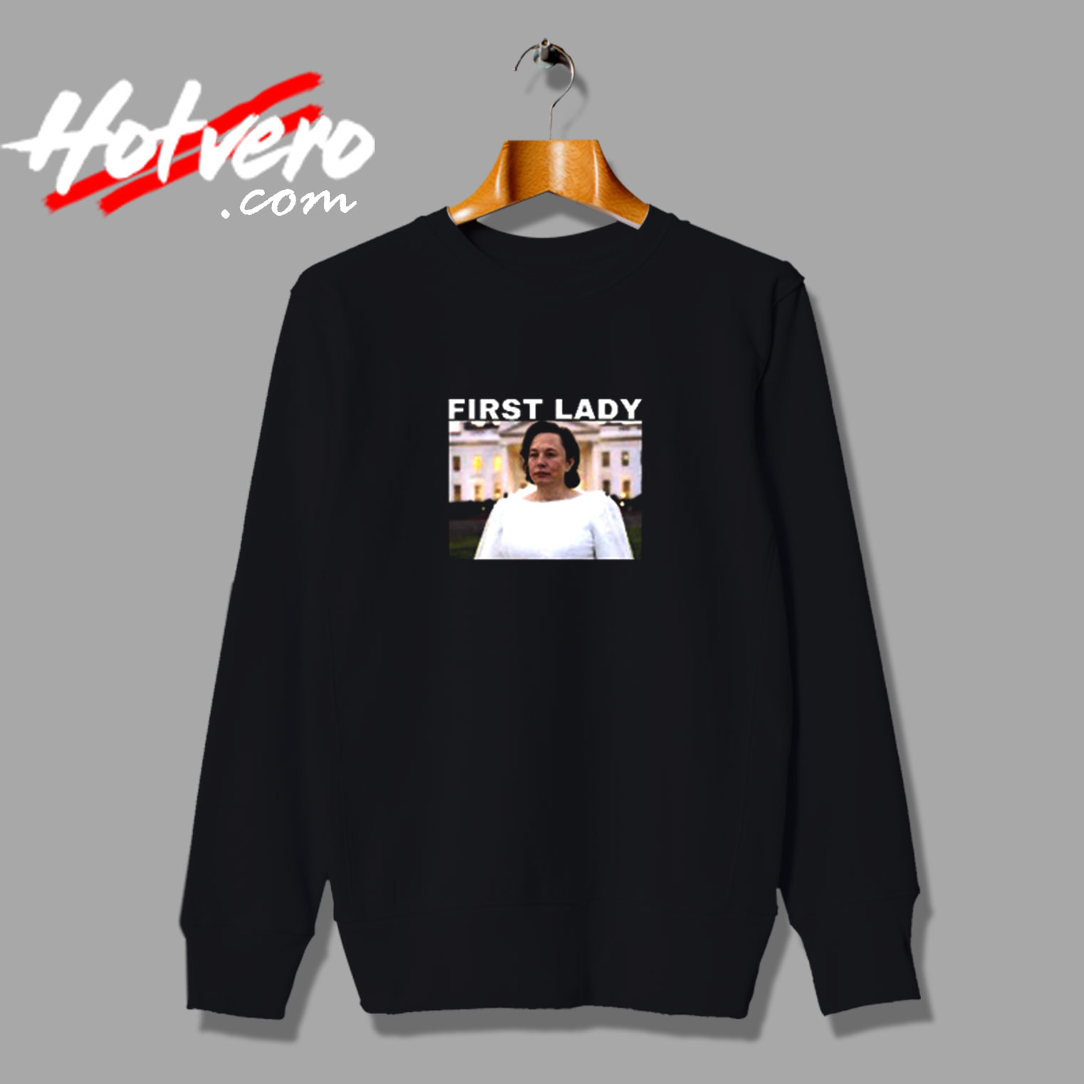 First Lady Elon Vintage Sweatshirt Design