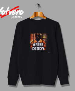 Free Diddy Vintage Sweatshirt Design