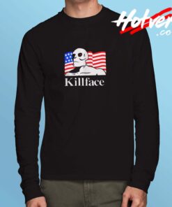 Frisky Dingo Killface For President Long Sleeve Tshirt