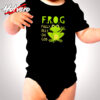 Fully Rely On God Christian Frog Lover Frog Cute Baby Clothes